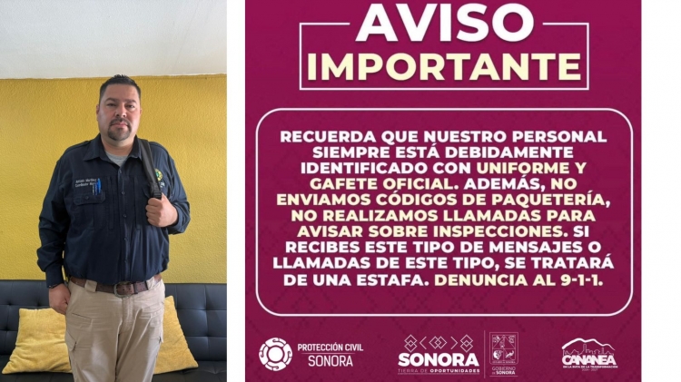 Alertan sobre posibles intentos de estafa a nombre de Protección Civil ...